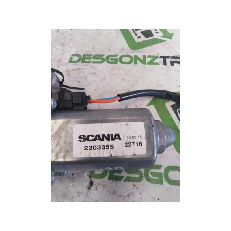 Recambio de motor elevalunas delantero derecho para scania serie p/g/r (l-clase) fsa r450 (4x2) largo cr 19 a referencia OEM IAM - Blanco 2