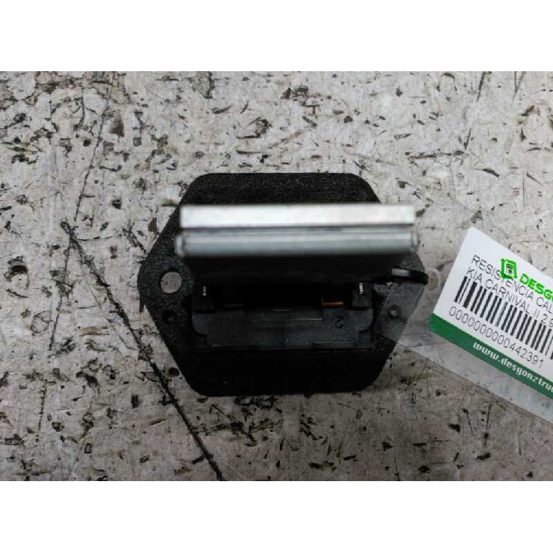 Recambio de resistencia calefaccion para kia carnival ii 2.9 cdri ex referencia OEM IAM 3