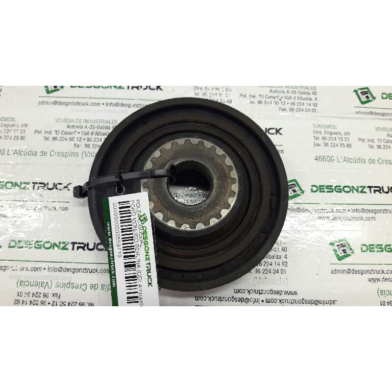 Recambio de polea cigueñal para ford mondeo berlina (gd) ambiente referencia OEM IAM - Azul 2