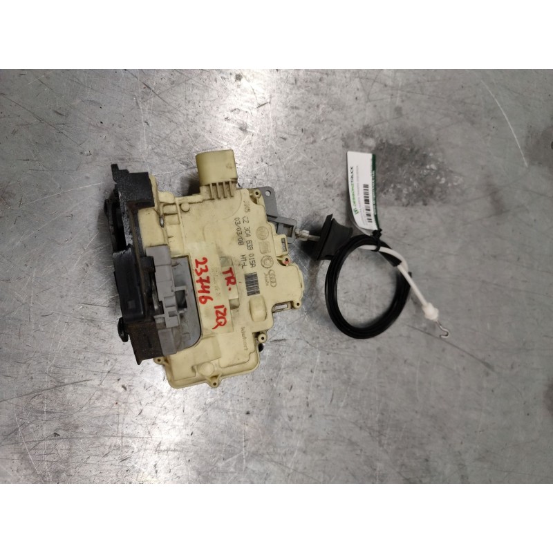 Recambio de cerradura puerta trasera izquierda para audi q7 (4l) 3.0 tdi (176kw) referencia OEM IAM 3C4839015A  7 PINS - Blanco 2
