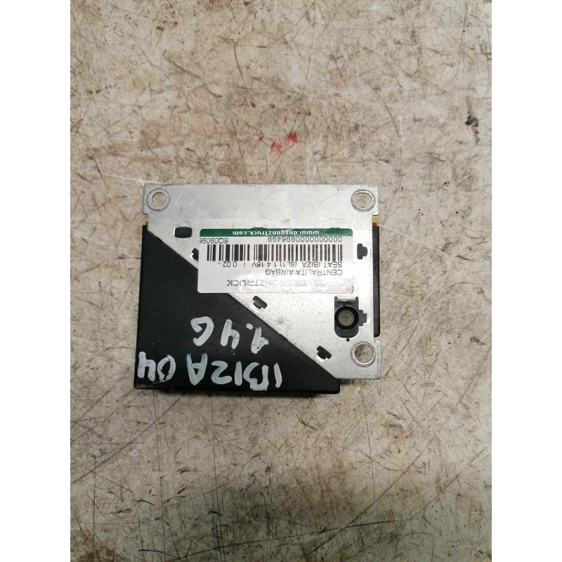 Recambio de centralita airbag para seat ibiza (6l1) 1.4 16v referencia OEM IAM 6Q0909605R 3