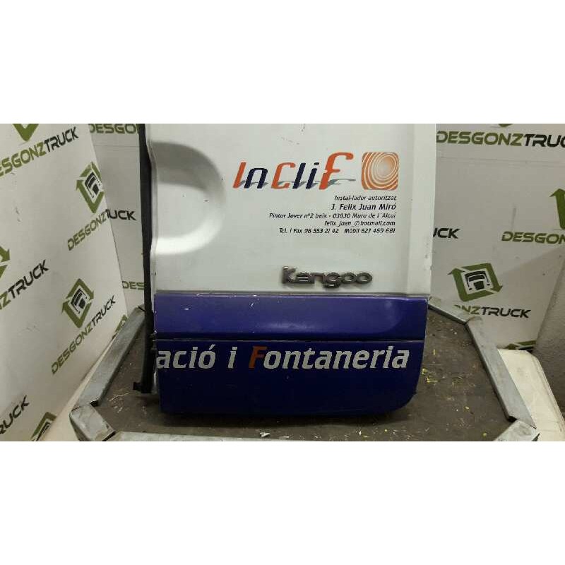 Recambio de puerta trasera derecha para renault kangoo (f/kc0) alize referencia OEM IAM  CORREDERA - Blanco 2