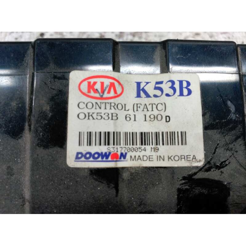 Recambio de mando climatizador para kia carnival ii 2.9 cdri ex referencia OEM IAM 0K53B61190 3