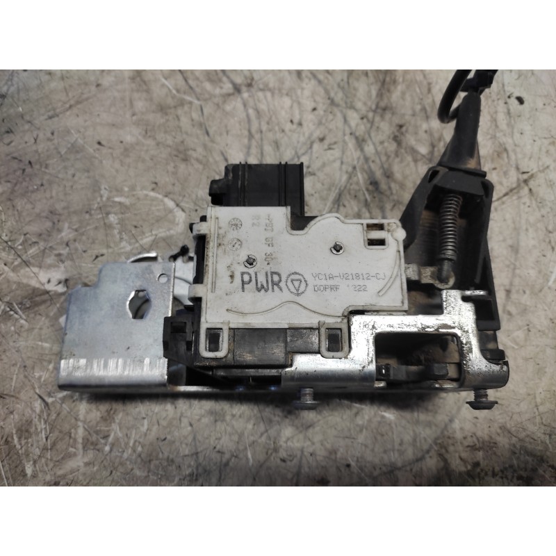Recambio de cerradura puerta delantera derecha para ford transit combi '06 2.2 tdci cat referencia OEM IAM YC1AV21812CJ 9 PINS - Blanco 2