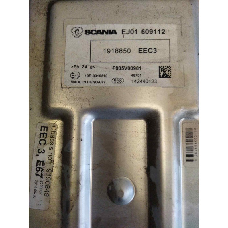 Recambio de modulo electronico para scania serie p/g/r (l-clase) fsa r520 (4x2) largo cr 19 topline referencia OEM IAM 1918850 1 - Blanco 3