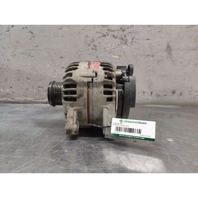 Recambio de alternador para citroën c4 berlina lx referencia OEM IAM 9646321880 0124525035 - Negro 3