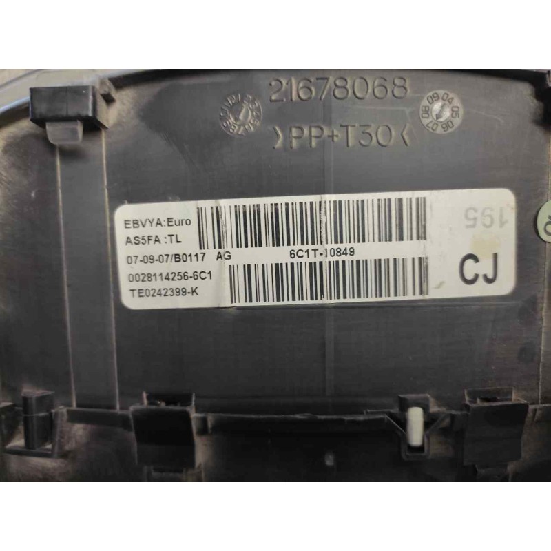 Recambio de cuadro instrumentos para ford transit combi '06 2.2 tdci cat referencia OEM IAM 6C1T10849CJ 002811425666C1 - Blanco 2