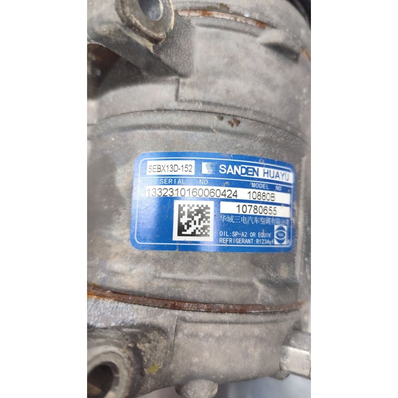 Recambio de compresor aire acondicionado para mg zs suv (azs1) 1.5 vti referencia OEM IAM EITF026 - Naranja 2