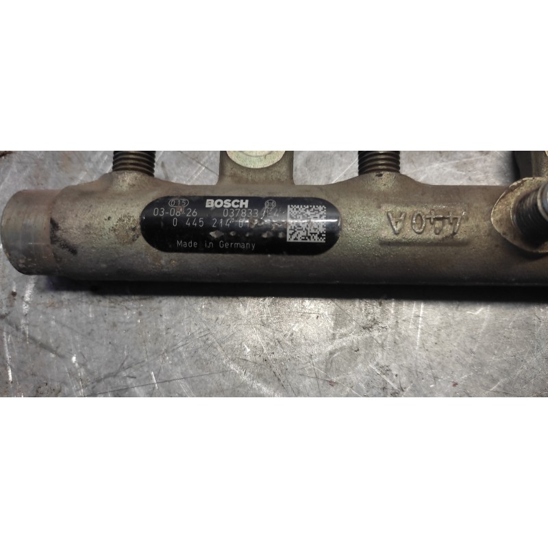 Recambio de rampa inyectora para peugeot partner (s2) 2.0 hdi cat referencia OEM IAM 0445214019 BOSCH 2