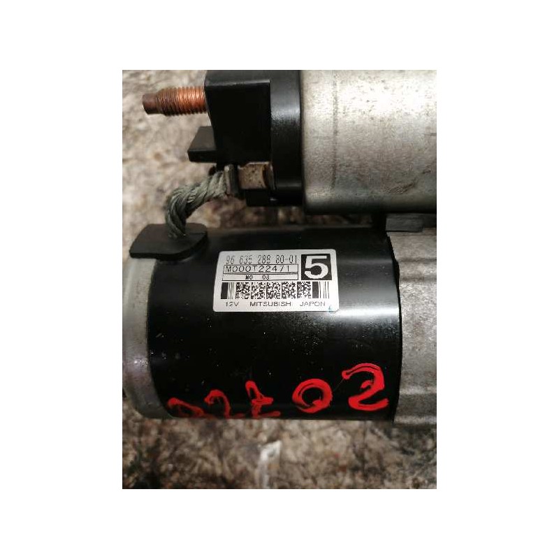 Recambio de motor arranque para citroën c4 lim. seduction referencia OEM IAM 9663528880 M000T22471 12 DIENTES - Azul 3