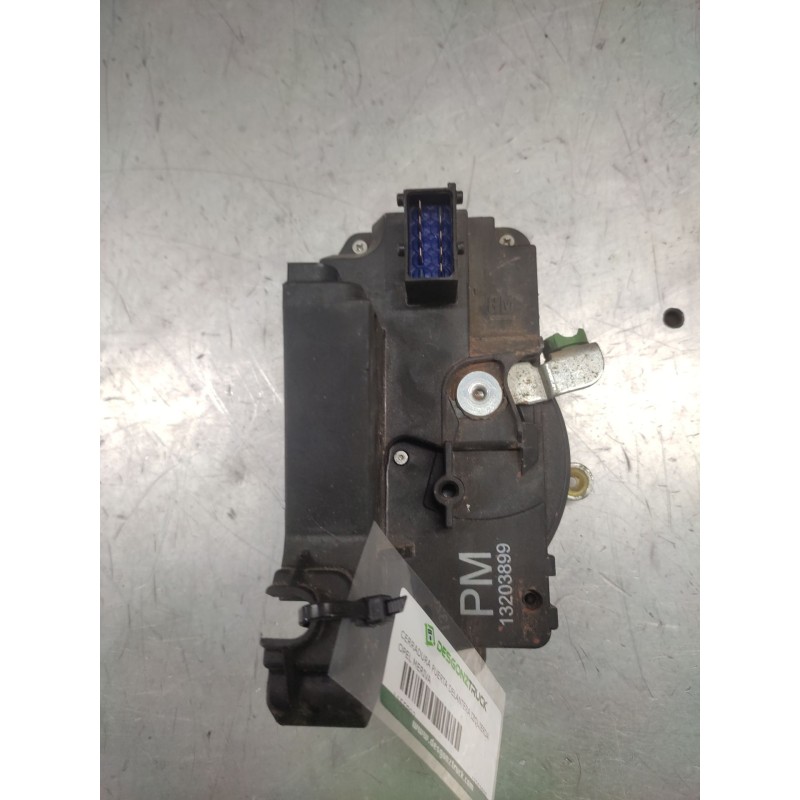 Recambio de cerradura puerta delantera izquierda para opel meriva blue line referencia OEM IAM 13203899  8 PINS - Azul 2