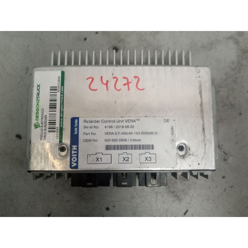 Recambio de modulo electronico para iveco eurorider d-43 referencia OEM IAM 5006302856 CENTRALITA RETARDER 