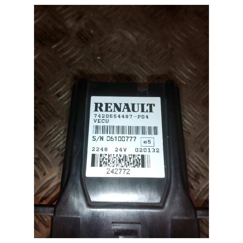 Recambio de modulo electronico para renault magnum ab 2005 cabina adel.tractor semirr. gv  4x2 4xx.18 gran espacio referencia OE - Rojo 2