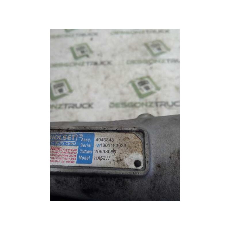 Recambio de turbocompresor para renault premium route 2006 fas 4x2 larga distancia referencia OEM IAM HX52W 7420933086 W13011830 - Blanco 3