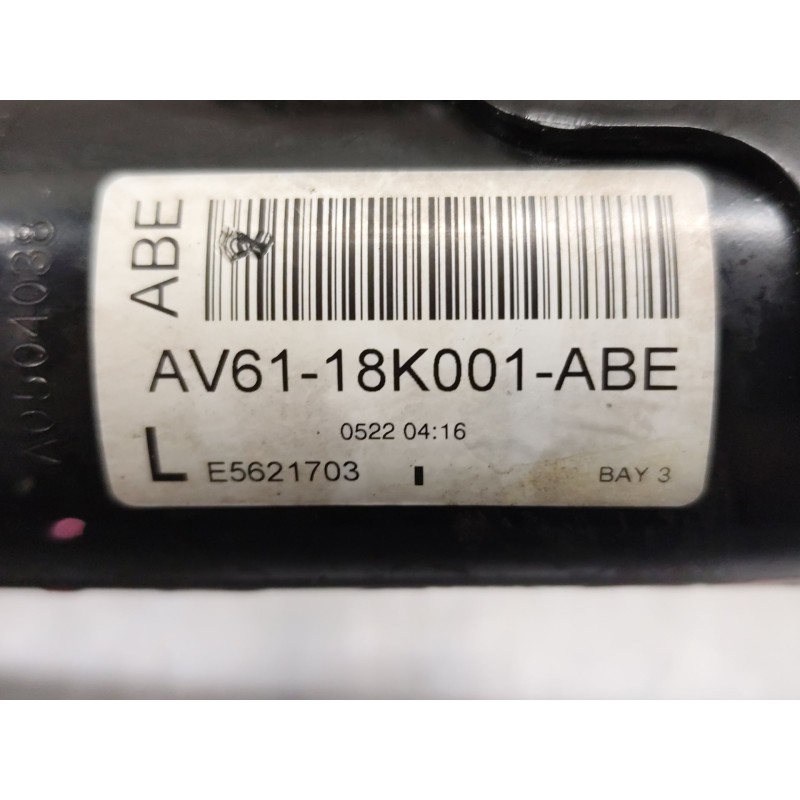 Recambio de amortiguador delantero izquierdo para ford c-max 1.6 tdci cat referencia OEM IAM AV6118K001ABE - Blanco 2