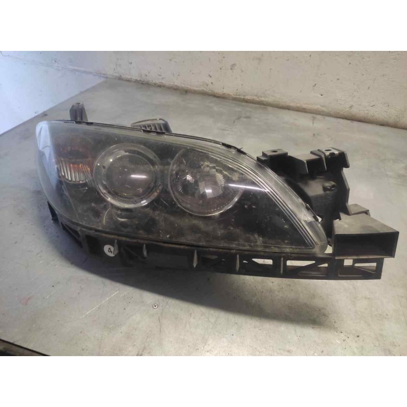 Recambio de faro derecho para mazda 3 berlina (bk) 1.6 crdt active referencia OEM IAM - Negro 2