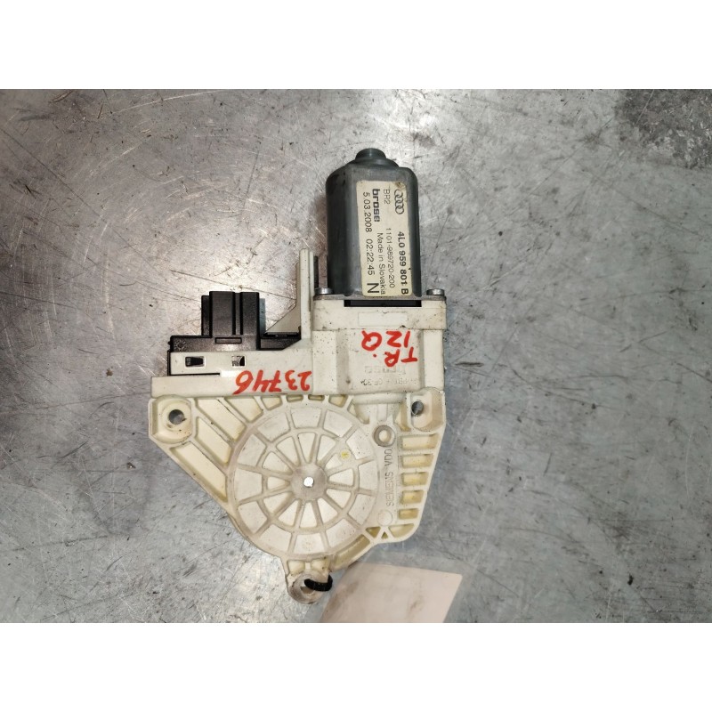 Recambio de motor elevalunas trasero izquierdo para audi q7 (4l) 3.0 tdi (176kw) referencia OEM IAM 4L0959801B - Blanco 2