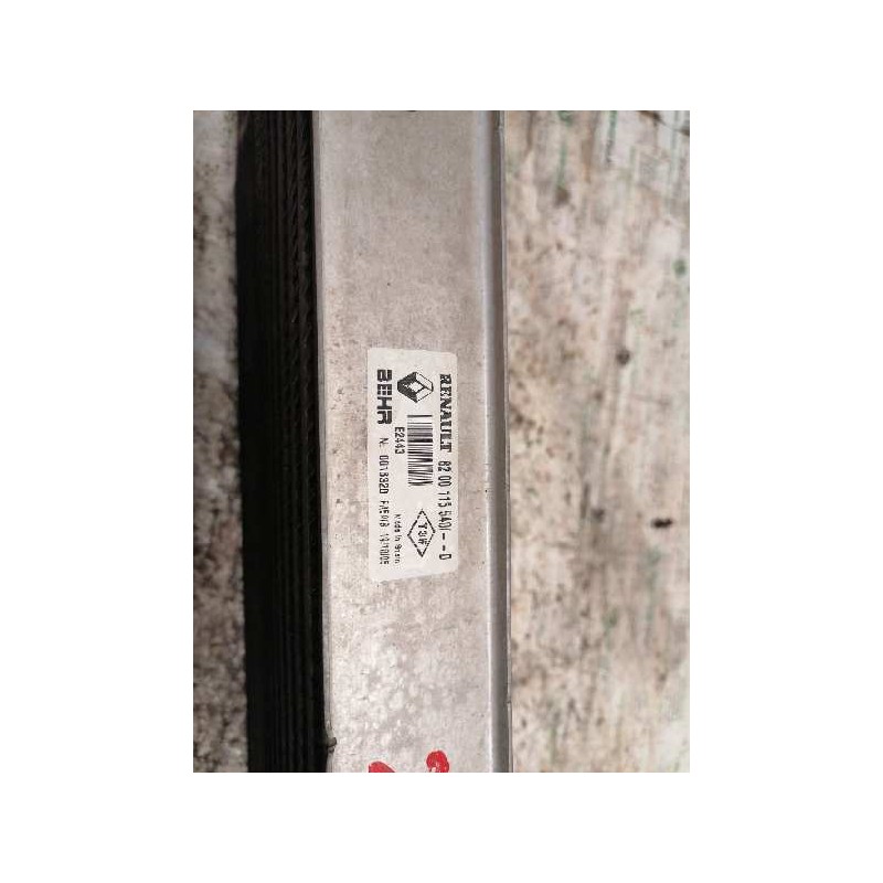 Recambio de intercooler para renault megane ii berlina 5p authentique referencia OEM IAM 8200115540D - Negro 3