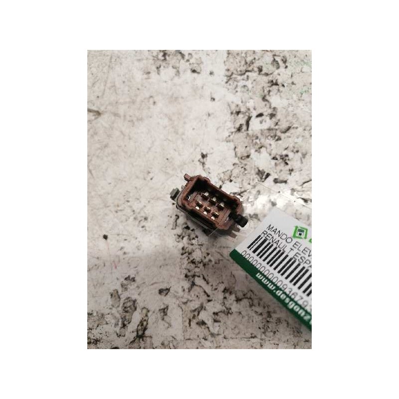 Recambio de mando elevalunas trasero izquierdo para renault espace iv (jk0) grand espace initiale referencia OEM IAM   6 PINS - Gris 2