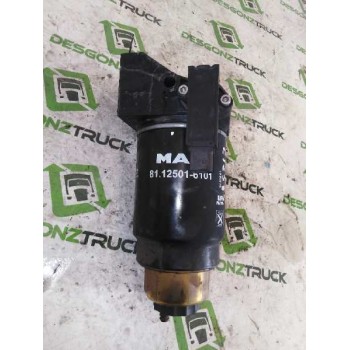 Recambio de soporte filtro gasoil para man tgx 18.xxx fg / 4x2 bl xl referencia OEM IAM 81125016097  