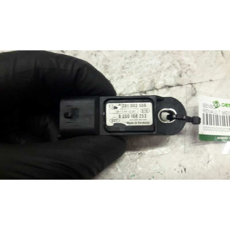 Recambio de sensor para renault megane ii berlina 5p confort expression referencia OEM IAM 8200168253 PRESION SOBREALIMENTACION - Gris