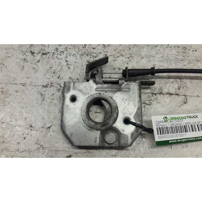 Recambio de cerradura capot para renault megane ii berlina 5p confort expression referencia OEM IAM - Gris 3