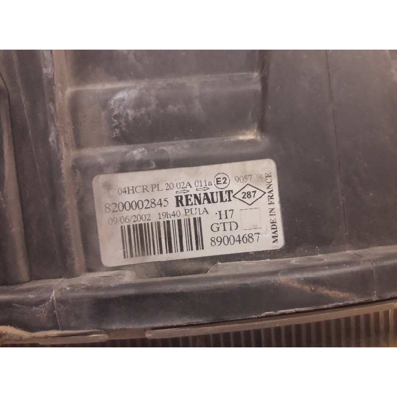 Recambio de faro izquierdo para renault laguna ii (bg0) authentique referencia OEM IAM 8200002845 7