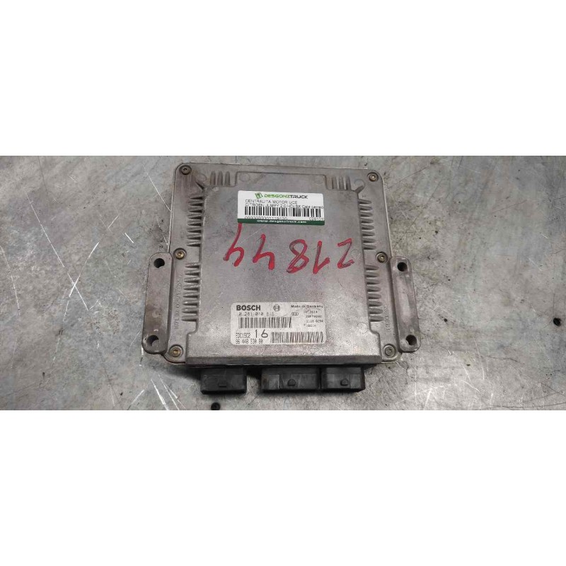 Recambio de centralita motor uce para citroën jumpy 2.0 hdi sx caja cerrada acristalda (80kw) referencia OEM IAM 0281010816 9644