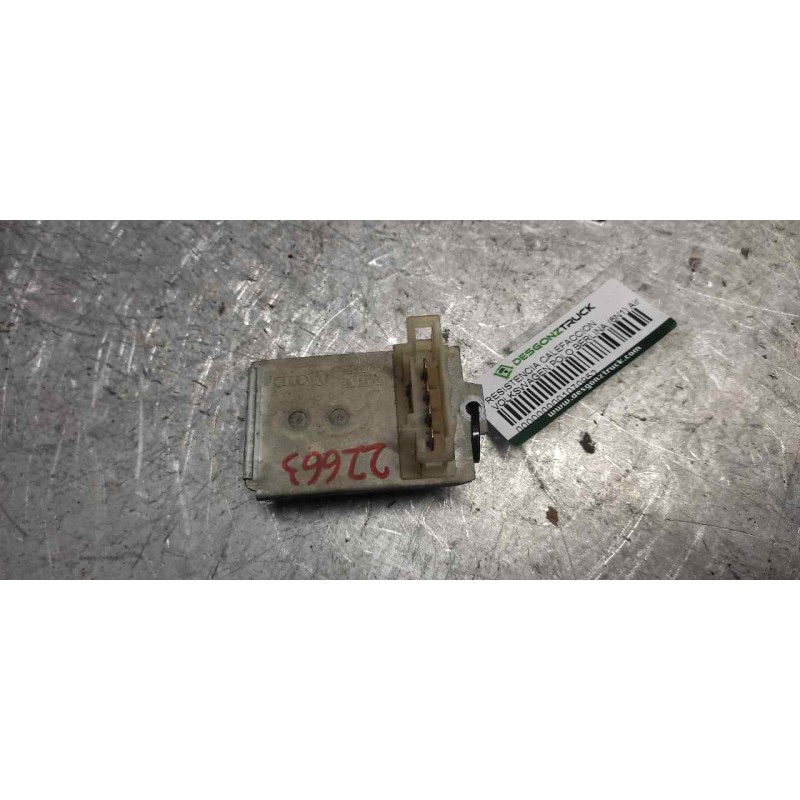 Recambio de resistencia calefaccion para volkswagen polo berlina (6n1) air referencia OEM IAM   
