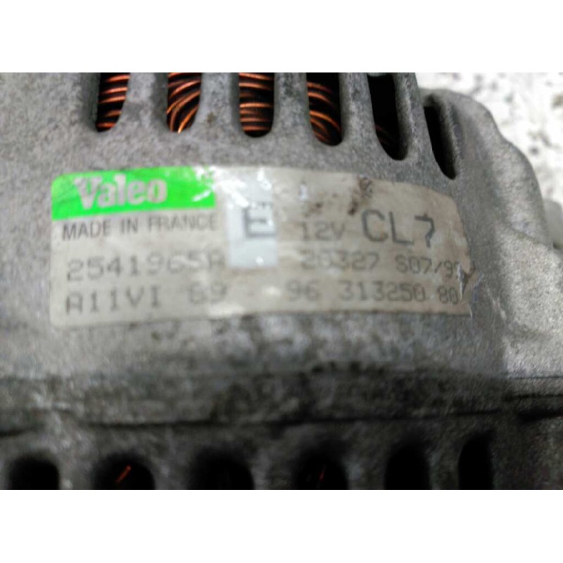 Recambio de alternador para citroën saxo 1.1 image referencia OEM IAM 2541965A 20327S0799 9631325080 VALEO 2