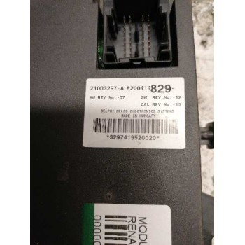 Recambio de modulo electronico para renault espace iv (jk0) grand espace initiale referencia OEM IAM 8200414829  