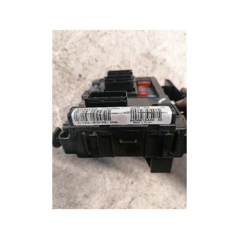 Recambio de caja reles / fusibles para citroën xsara picasso 1.6 hdi 90 sx top referencia OEM IAM 9650618480 U118470003L BSM 2