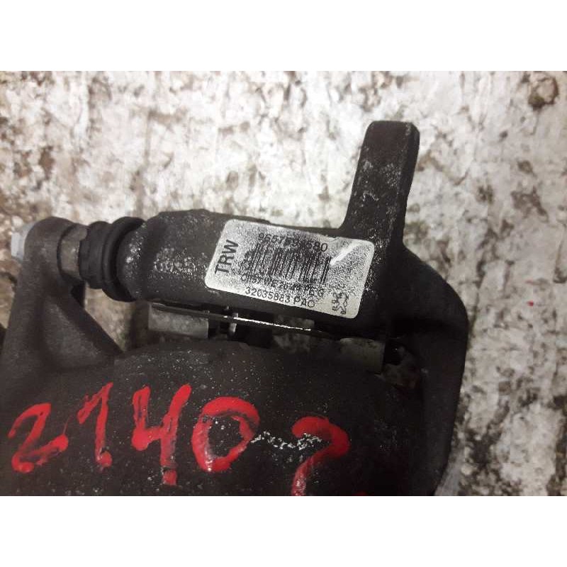 Recambio de pinza freno delantera izquierda para peugeot 407 st confort referencia OEM IAM 9657594580 - Gris 2
