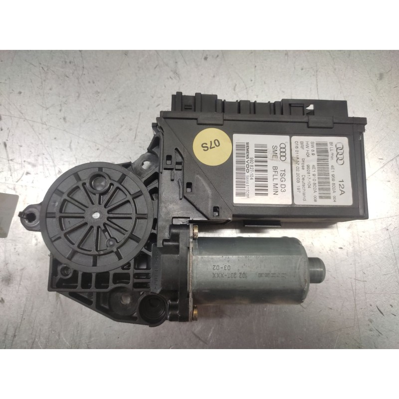 Recambio de motor elevalunas delantero derecho para audi a8 (4e2) 3.7 quattro referencia OEM IAM 4E1959802A  4E1910802A 3