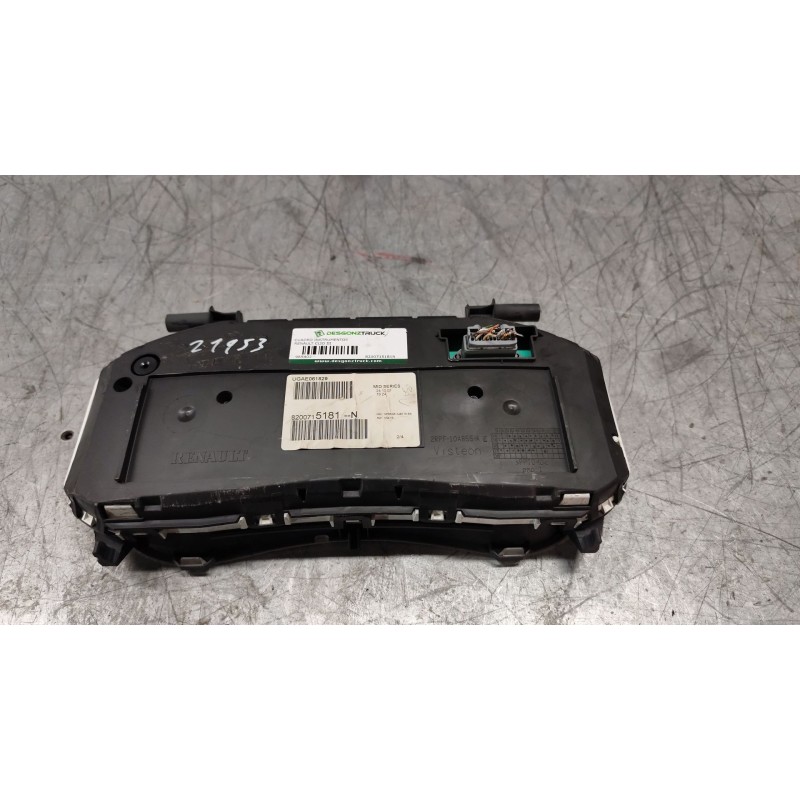 Recambio de cuadro instrumentos para renault clio iii dynamique referencia OEM IAM 8200715181N - Rojo 2