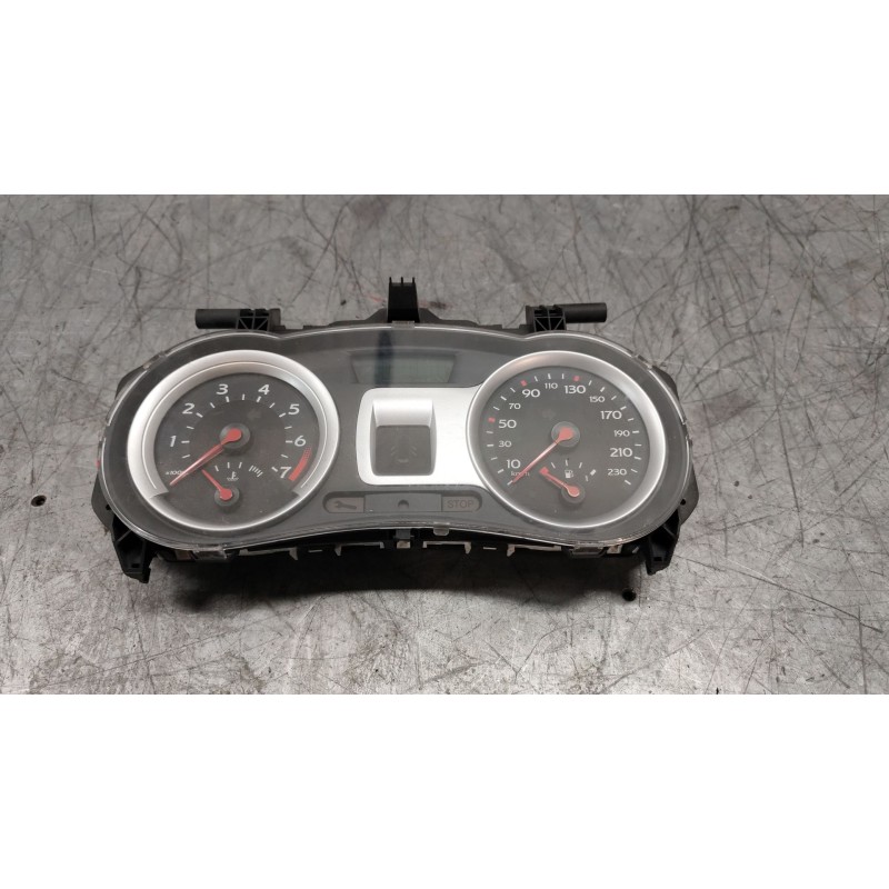 Recambio de cuadro instrumentos para renault clio iii dynamique referencia OEM IAM 8200715181N - Rojo 3