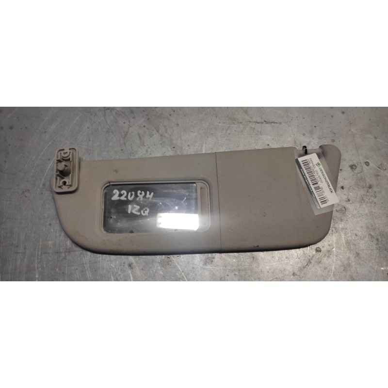 Recambio de parasol izquierdo para opel corsa c club referencia OEM IAM - Verde 2