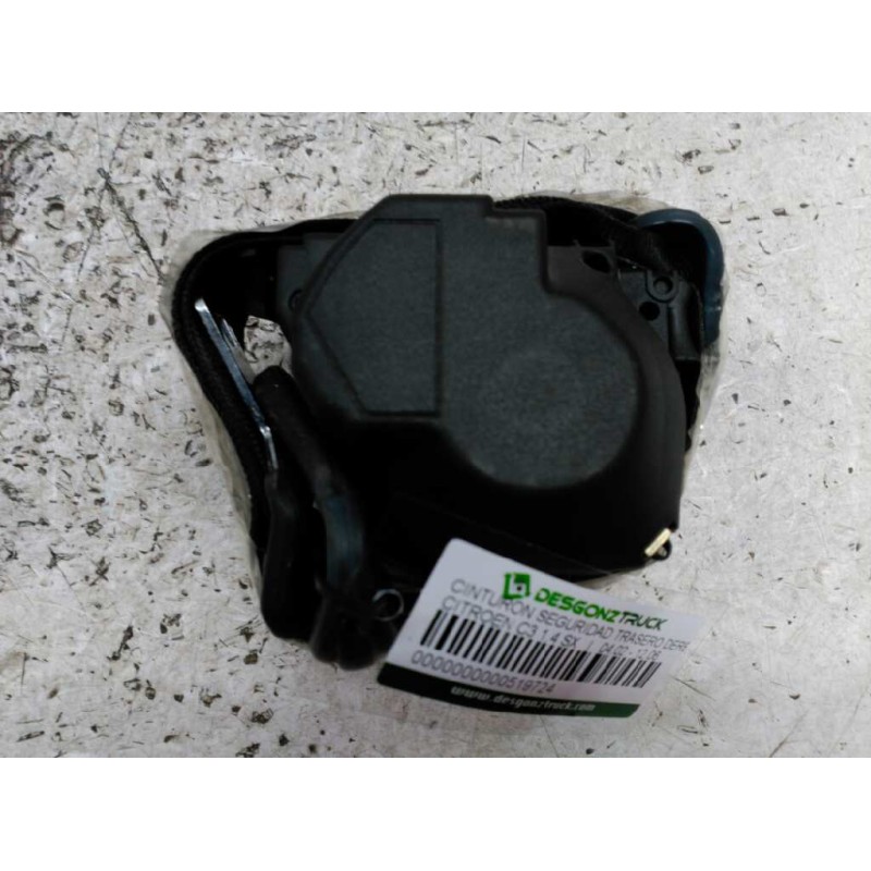 Recambio de cinturon seguridad trasero derecho para citroën c3 1.4 sx referencia OEM IAM 4