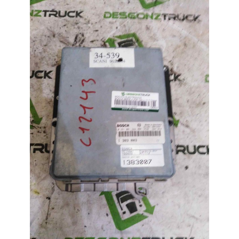 Recambio de modulo electronico para scania serie 4 (p/r 124 l) 11.7 diesel referencia OEM IAM 1383007 1383003 0281001322 - Blanco