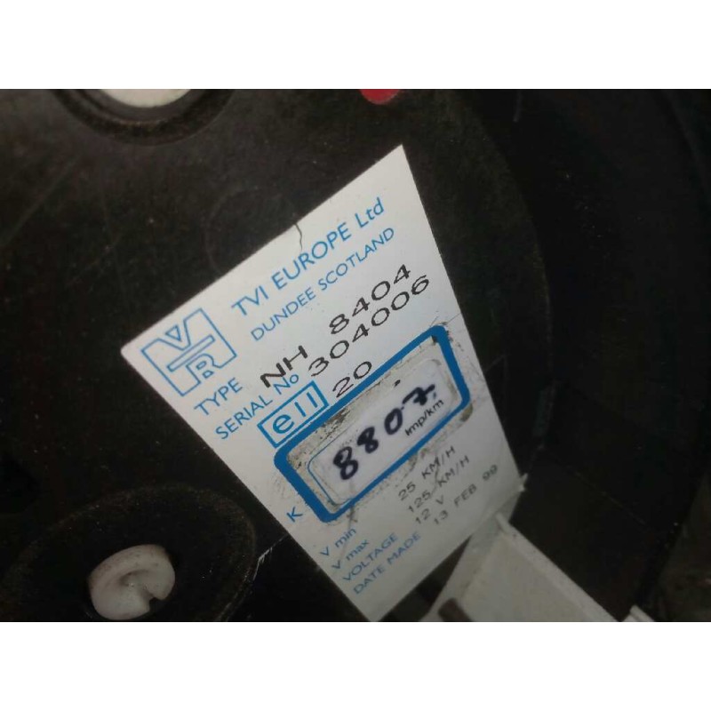 Recambio de tacografo para nissan eco - t 100.45/78 kw/e2 referencia OEM IAM NH8404 304006 - Blanco 4