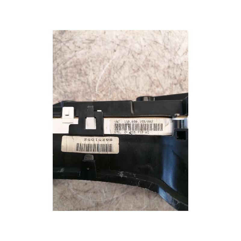 Recambio de cuadro instrumentos para opel astra g cabrio referencia OEM IAM 24459712X 110080159002 2