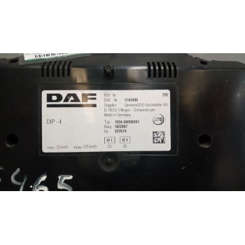 Recambio de cuadro instrumentos para daf serie xf105.xxx 12.9 diesel referencia OEM IAM 1743496  