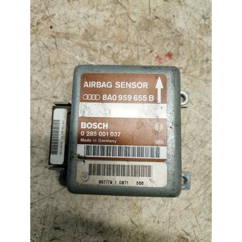 Recambio de centralita airbag para audi a4 berlina (b5) 1.8 20v referencia OEM IAM 0285001037 8A0959655B 