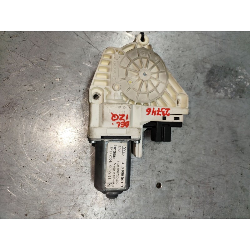 Recambio de motor elevalunas delantero izquierdo para audi q7 (4l) 3.0 tdi (176kw) referencia OEM IAM 4L0959801B - Blanco 2