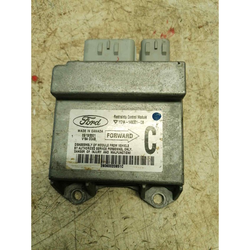 Recambio de centralita airbag para ford transit caja cerrada, corta (fy) (2000 =>) 2.4 tde cat referencia OEM IAM YC1A14B321CB