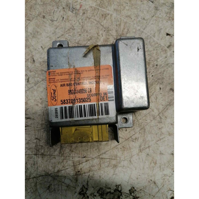 Recambio de centralita airbag para ford scorpio berl./turnier 2.3 16v dohc cat referencia OEM IAM 96GG14B056CB 583709135025