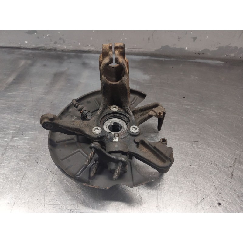 Recambio de mangueta delantera izquierda para volkswagen caddy ka/kb (2k) 2.0 sdi referencia OEM IAM - Blanco 2