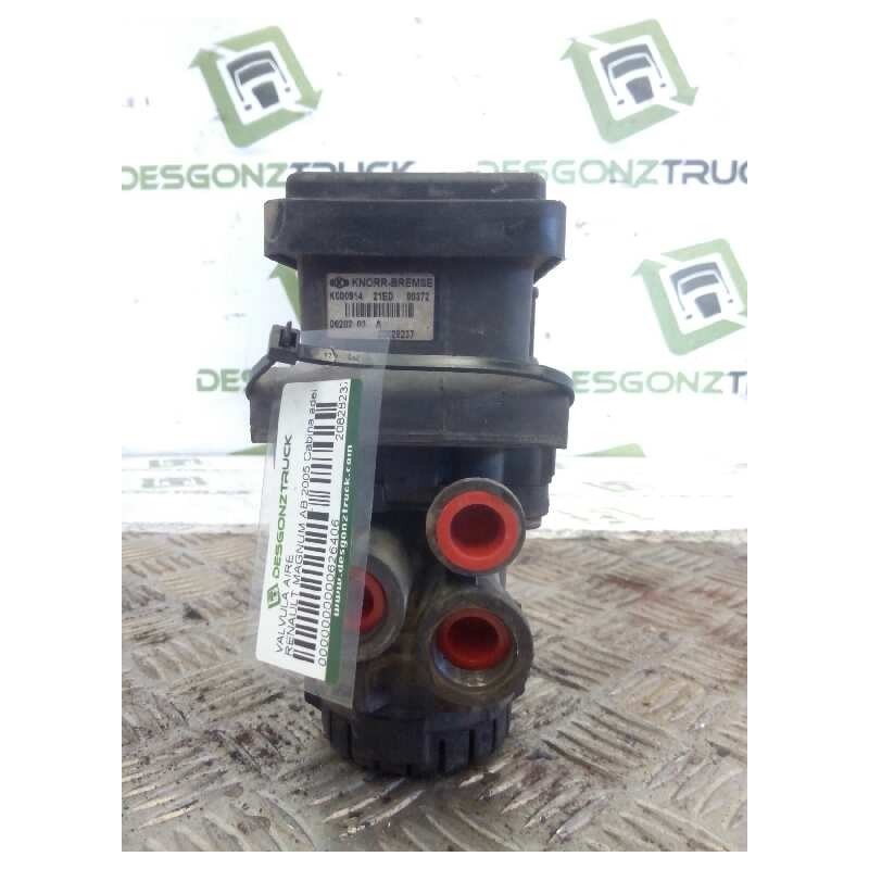 Recambio de valvula aire para renault magnum ab 2005 cabina adel.tractor semirr. gv  4x2 4xx.18 gran espacio referencia OEM IAM - Rojo
