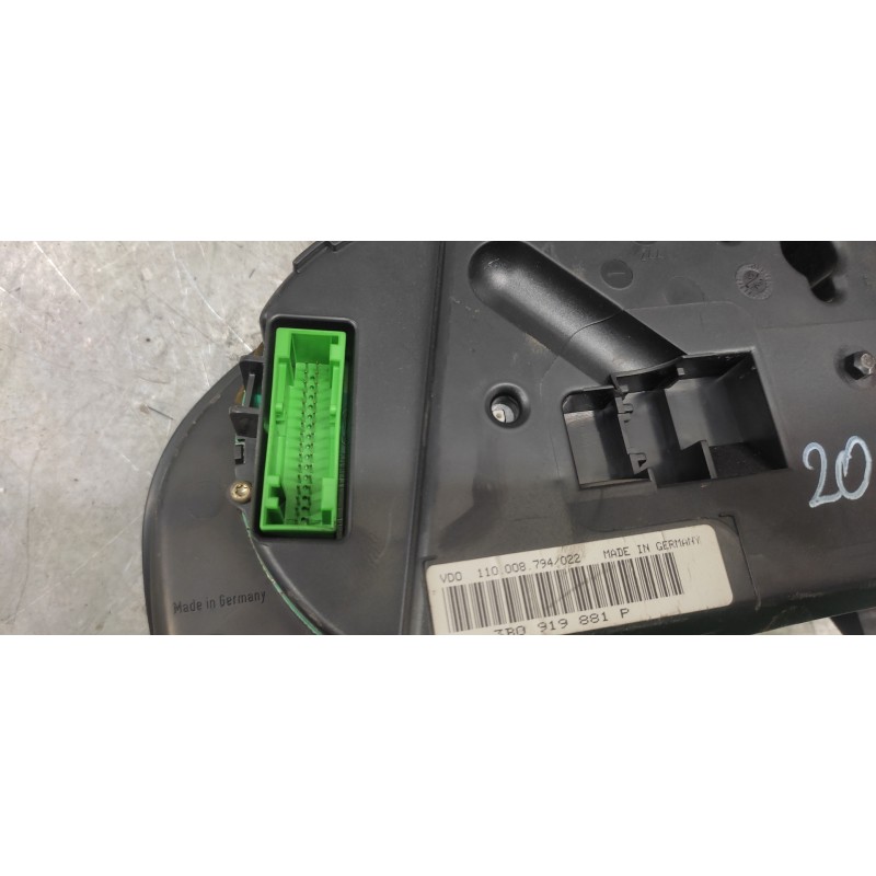 Recambio de cuadro instrumentos para volkswagen passat berlina (3b2) comfortline referencia OEM IAM 3B0919881P 110008794022 - Gris 3