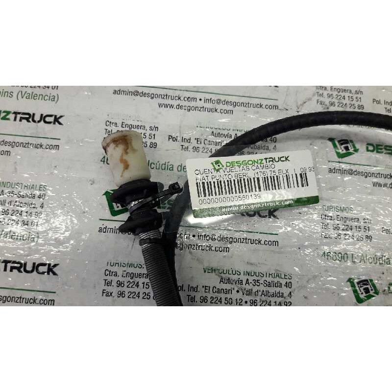 Recambio de cable cuentakilometros para fiat punto berl. (176) 75 elx referencia OEM IAM - Blanco 3